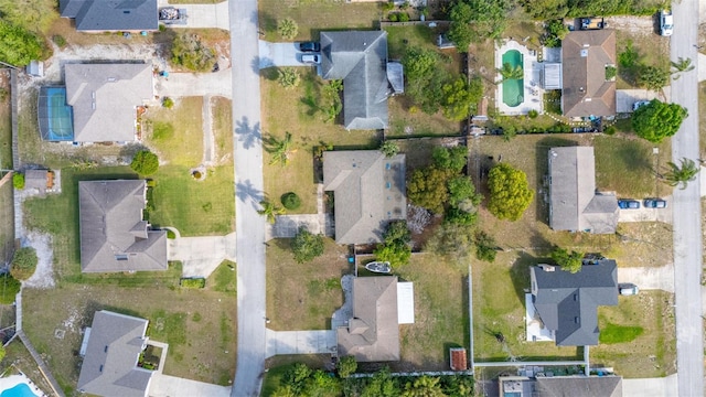 birds eye view of property featuring a residential view