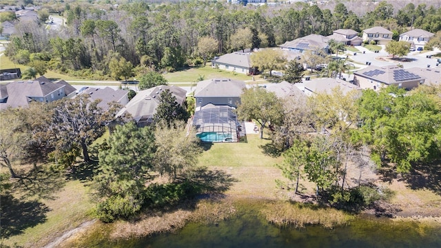 bird's eye view featuring a residential view