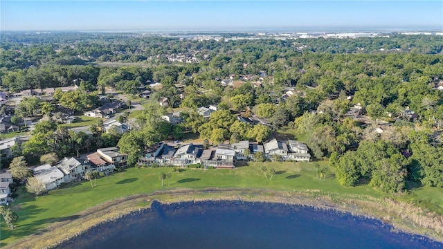 1318 Chebon Ct Unit E-F, Unit E-F, Apopka, FL 32712 - aerial view featuring a residential view, a water view, and view of golf course