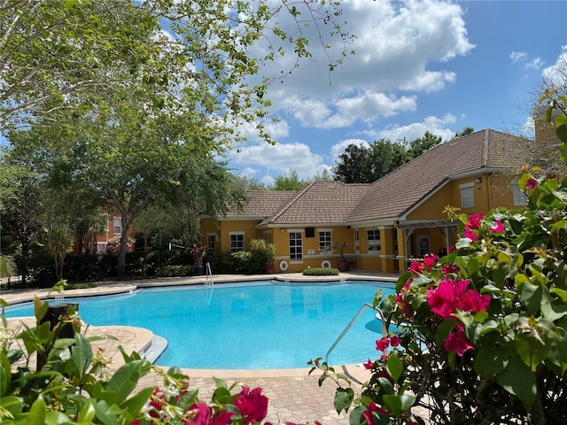 view of community pool