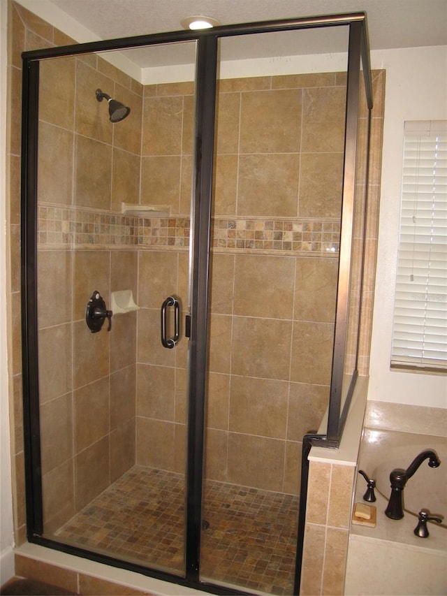 full bath with a stall shower