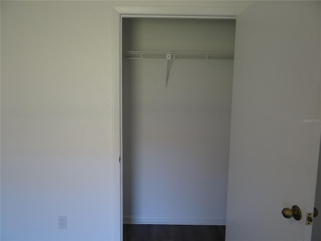 view of closet