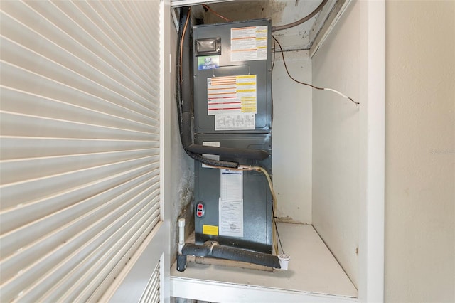 view of utility room