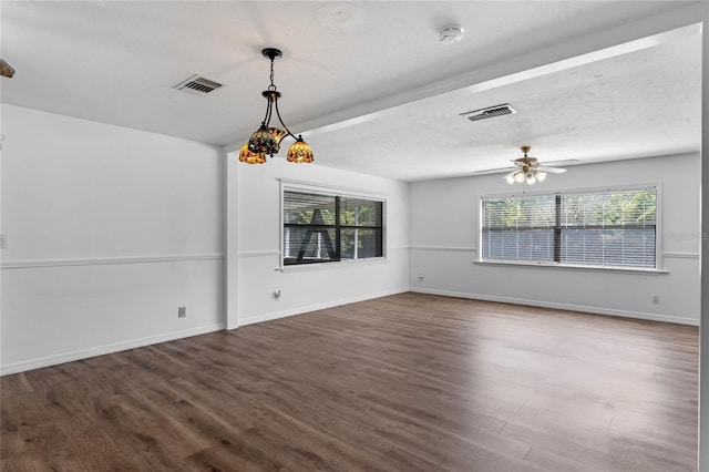 1021 Mare Bello Dr, Winter Park, FL 32792 - unfurnished dining area featuring a wealth of natural light, wood finished floors, and visible vents