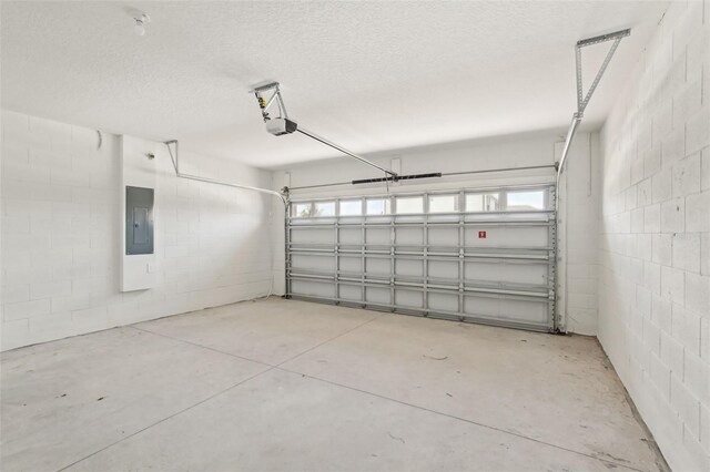 800 Griffon Ave, Lake Alfred, FL 33850 - garage with electric panel and concrete block wall