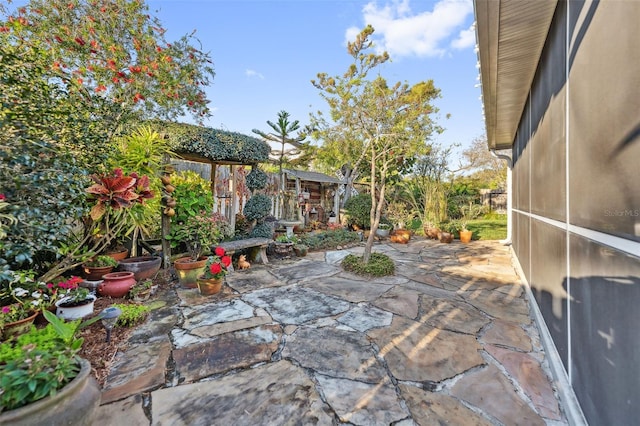 view of patio