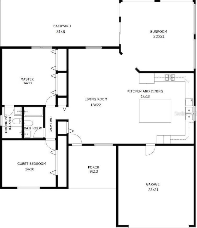 view of layout