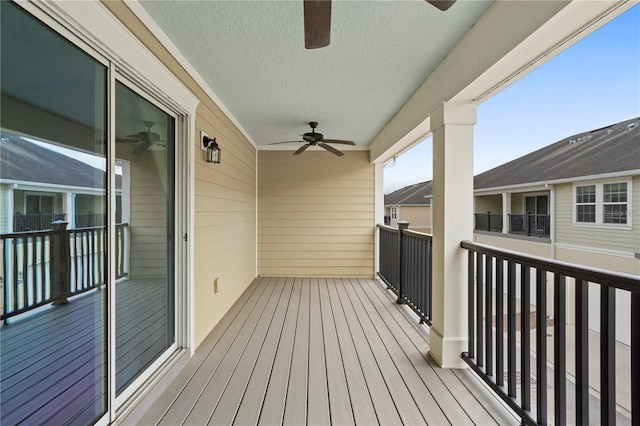 1341 Mill Stream Ln, Winter Springs, FL 32708 - wooden deck featuring a ceiling fan