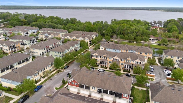 1341 Mill Stream Ln, Winter Springs, FL 32708 - bird's eye view featuring a residential view and a water view