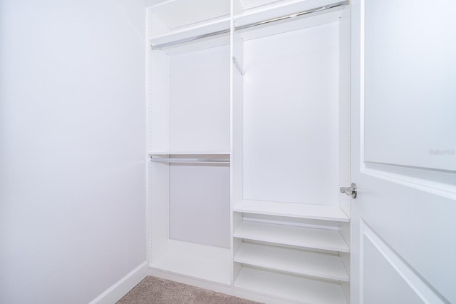 view of closet