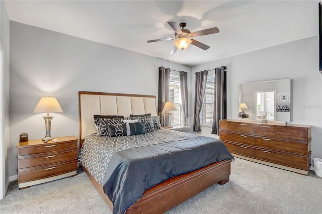 1028 Orange Cosmos Blvd, Davenport, FL 33837 - bedroom featuring light carpet and a ceiling fan