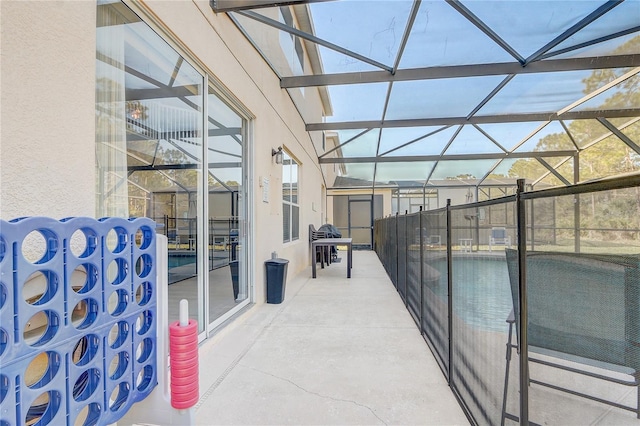1028 Orange Cosmos Blvd, Davenport, FL 33837 - view of patio / terrace featuring a lanai