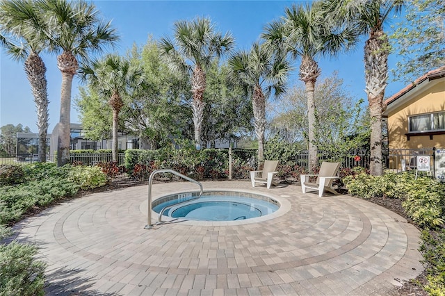 1028 Orange Cosmos Blvd, Davenport, FL 33837 - view of swimming pool featuring a community hot tub