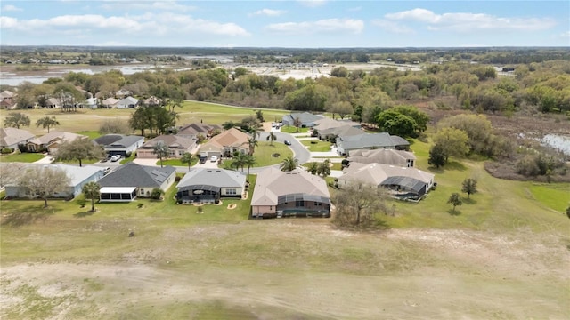 bird's eye view featuring a residential view