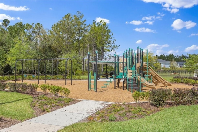 view of community play area