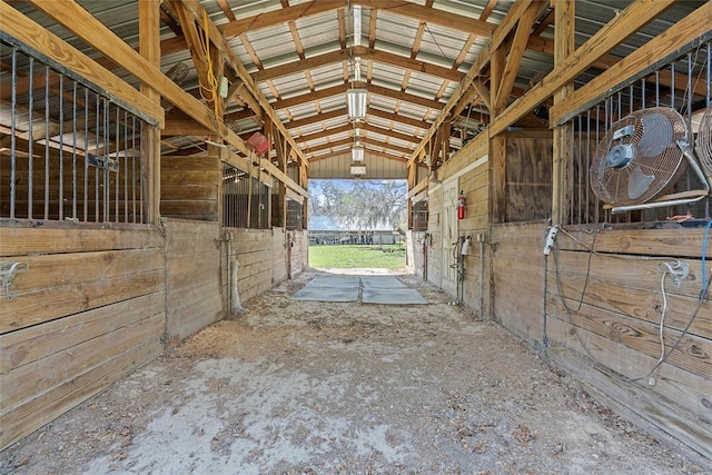 view of stable