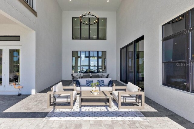 view of patio / terrace with outdoor lounge area