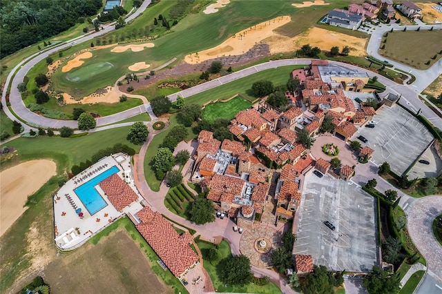17300 Pesce Loop, Montverde, FL 34756 - aerial overview of property's location with a golf club