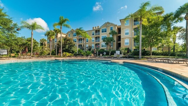 pool featuring a patio