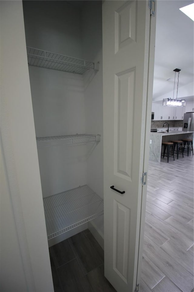 view of closet