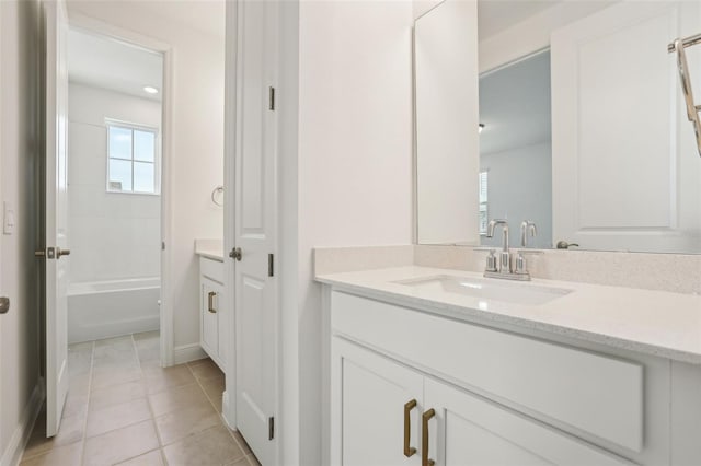 16354 Silver Grove Blvd, Winter Garden, FL 34787 - full bath featuring tile patterned floors, vanity, and baseboards