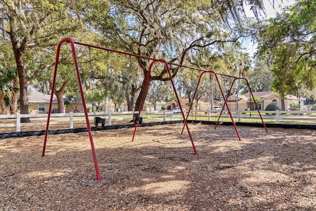 view of communal playground