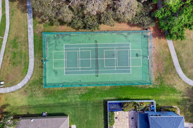 drone / aerial view