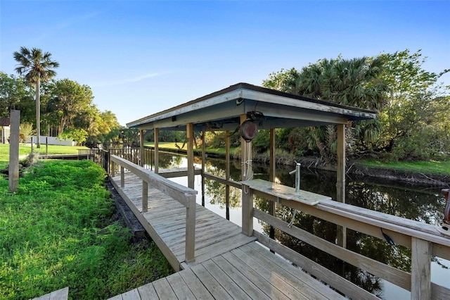 1475 Kettledrum Trl, Deltona, FL 32725 - dock featuring a water view