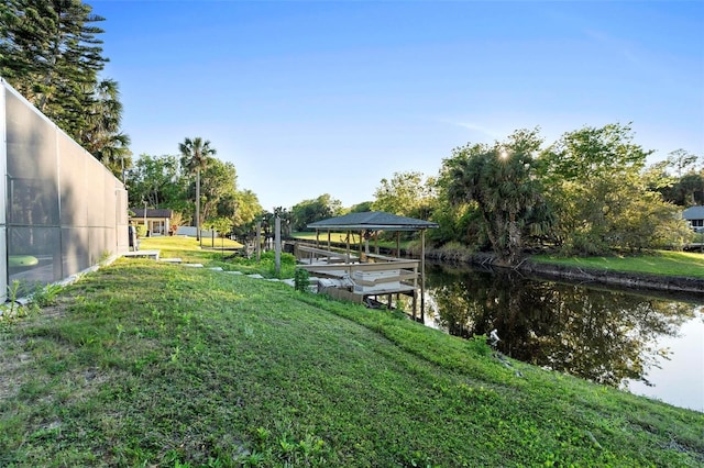 1475 Kettledrum Trl, Deltona, FL 32725 - view of grassy yard with a water view