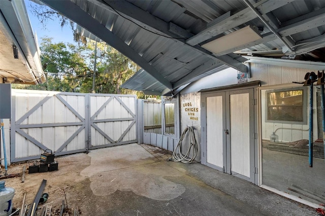 1475 Kettledrum Trl, Deltona, FL 32725 - view of patio / terrace with a gate and fence