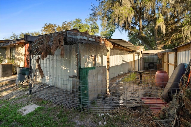1475 Kettledrum Trl, Deltona, FL 32725 - view of outbuilding with a fenced backyard