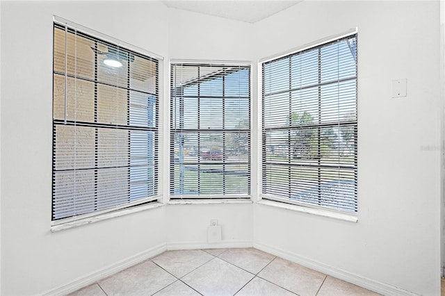 interior space with baseboards