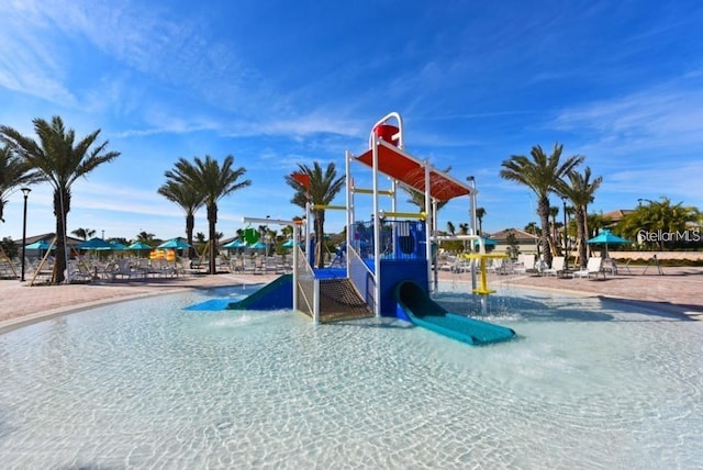 view of communal playground