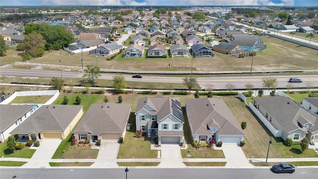 birds eye view of property featuring a residential view