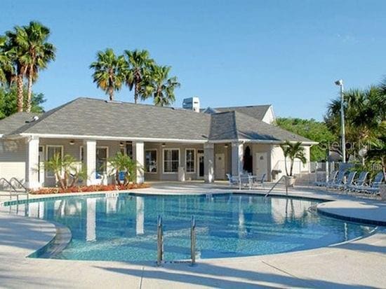 pool featuring a patio