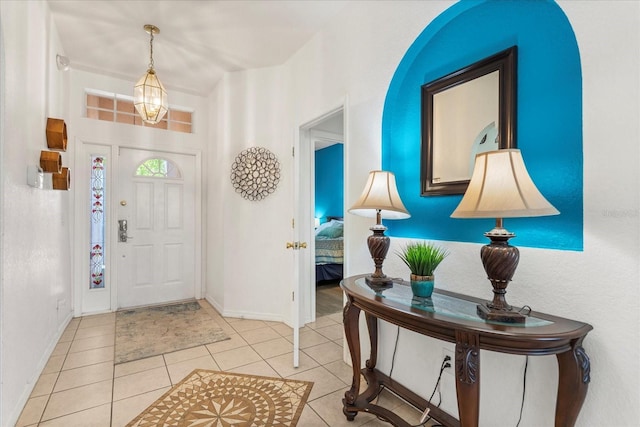 229 Troon Cir, Davenport, FL 33897 - tiled foyer with baseboards