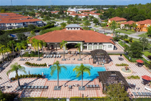 community pool featuring a patio