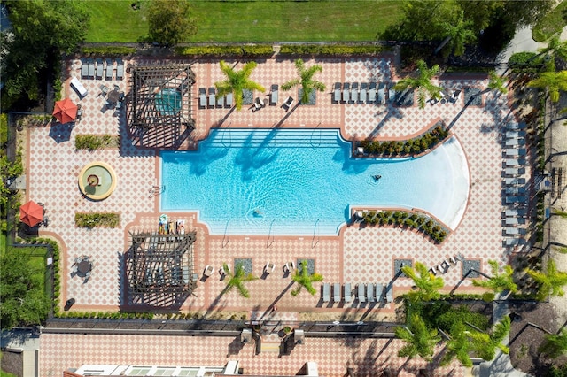 bird's eye view
