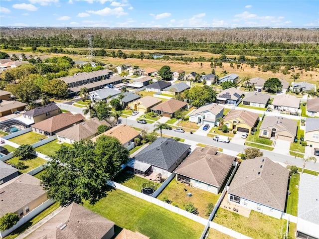 birds eye view of property featuring a residential view