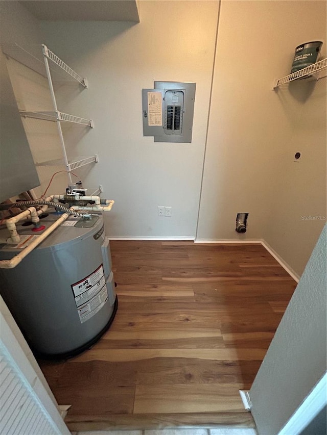 413 Summit Ridge Pl Unit 115, Longwood, FL 32779 - utility room featuring electric panel and electric water heater