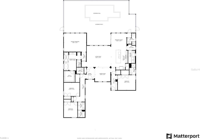 16736 Broadwater Ave, Winter Garden, FL 34787 - view of home floor plan
