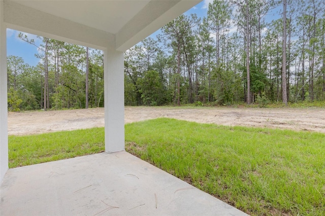 13457 SW 53rd St, Ocala, FL 34481 - view of grassy yard featuring a patio area