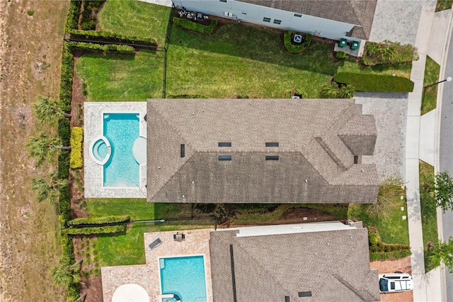 drone / aerial view