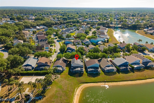 252 Julliard Blvd, Davenport, FL 33897 - drone / aerial view with a water view and a residential view