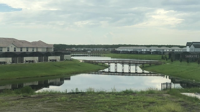 water view featuring a residential view