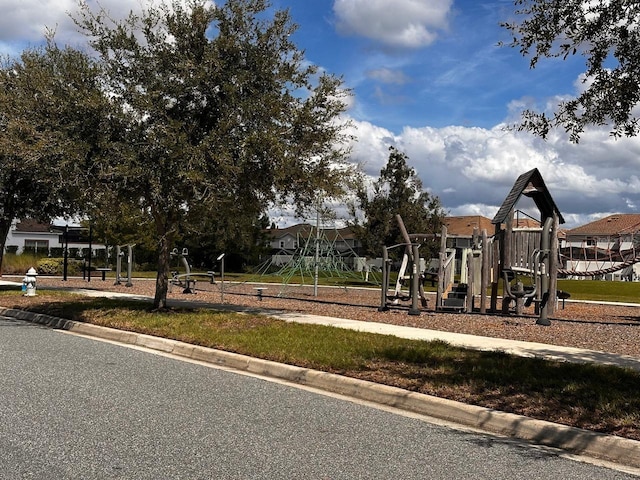 view of community playground