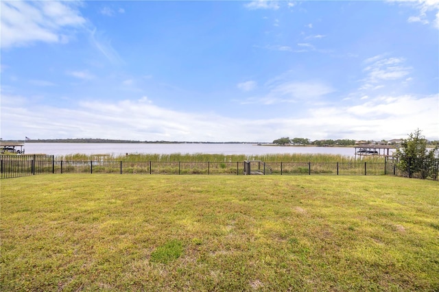 16689 Broadwater Ave, Winter Garden, FL 34787 - view of yard featuring a water view and fence