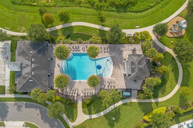 16689 Broadwater Ave, Winter Garden, FL 34787 - bird's eye view
