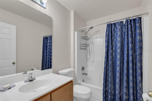122 Carmel Bay Dr, Sanford, FL 32771 - full bath featuring shower / bathtub combination with curtain, toilet, and vanity