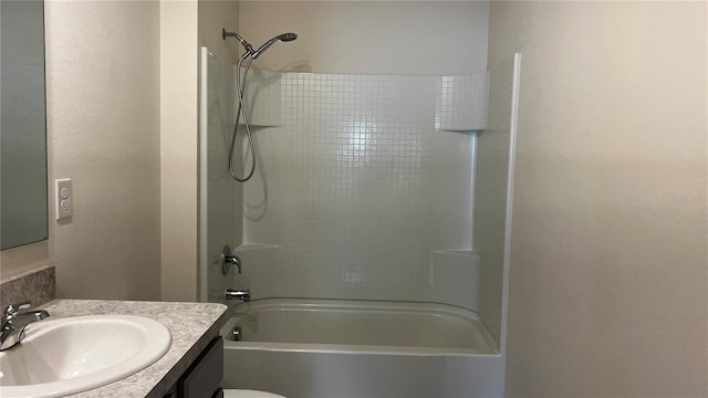 2597 Shamrock St, Tavares, FL 32778 - full bath with toilet,  shower combination, and vanity